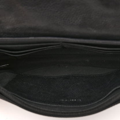 Chanel Caviar Half Moon Wallet On Chain WOC Black 5 of 12
