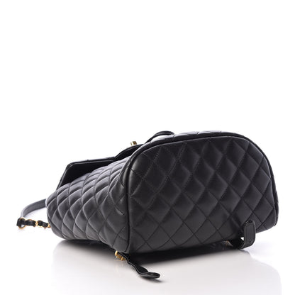 Chanel Calfskin Quilted Small Urban Spirit Backpack Black 6 of 28