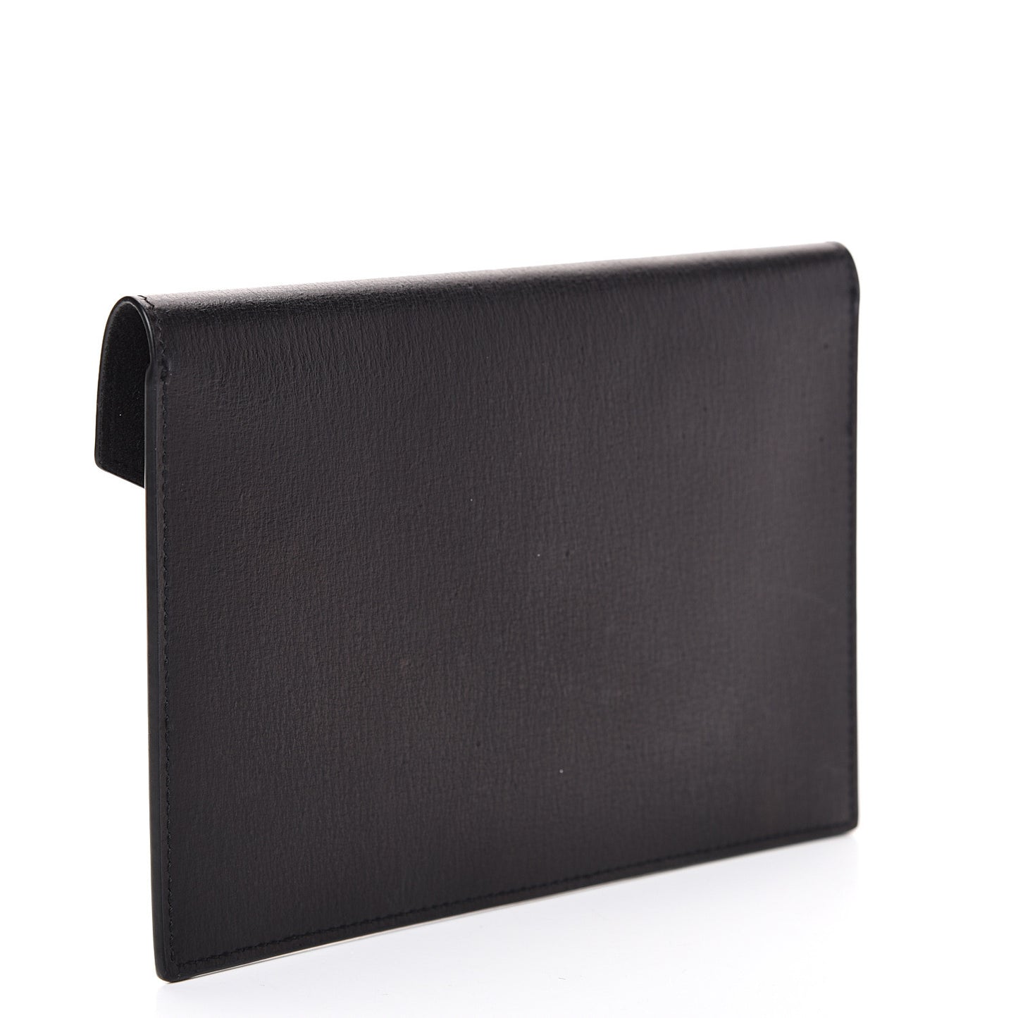 Calfskin Envelope Pouch Black