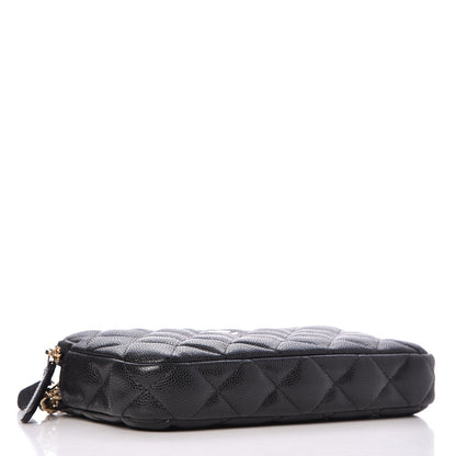 Chanel Caviar Quilted Small Clutch With Chain Black 4 of 10