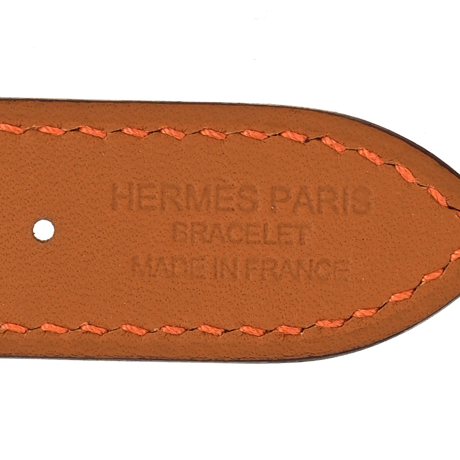 Hermes Swift 41mm Apple Watch Single Tour Band Orange 3 of 4