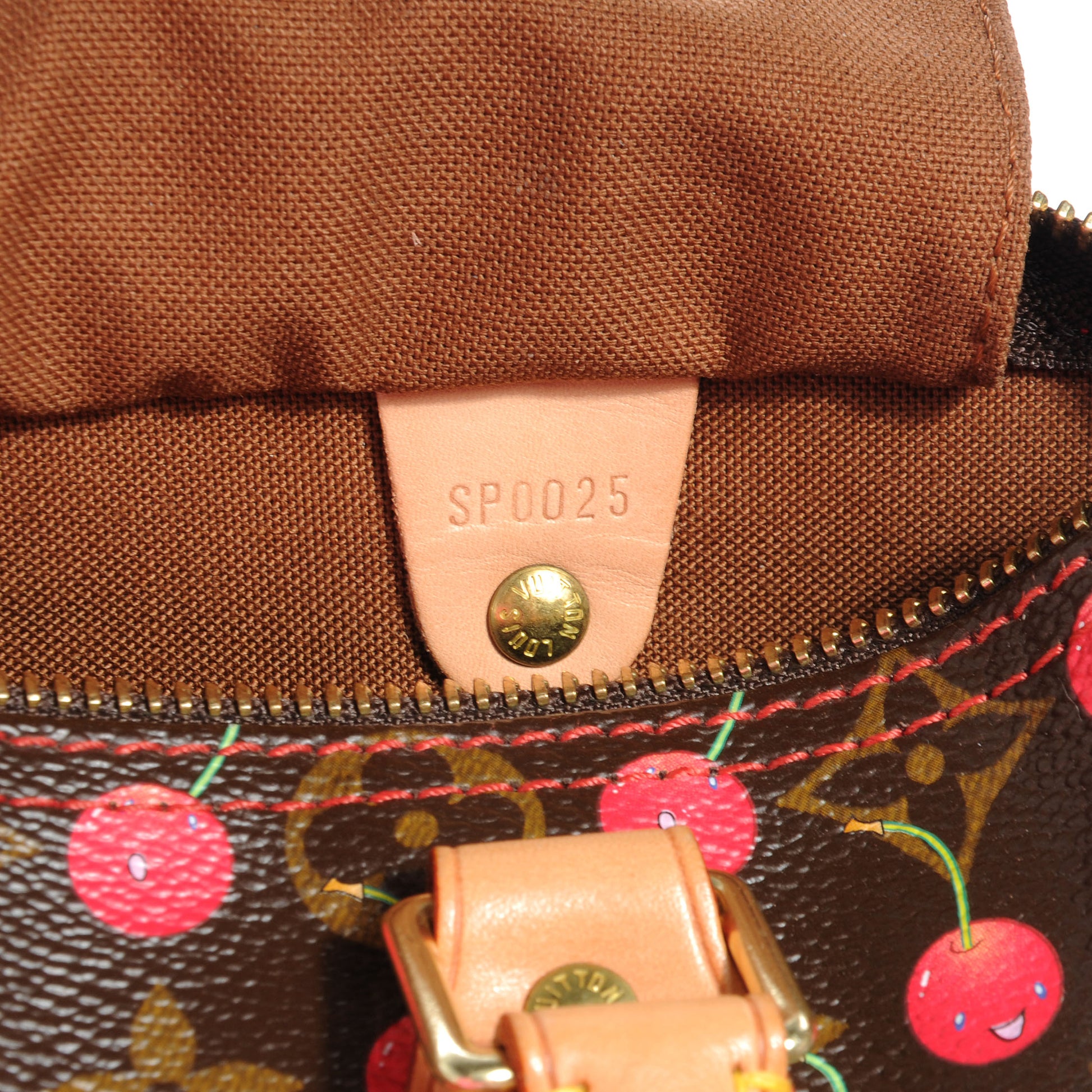 Louis Vuitton Monogram Cerises Speedy 25 6 of 7