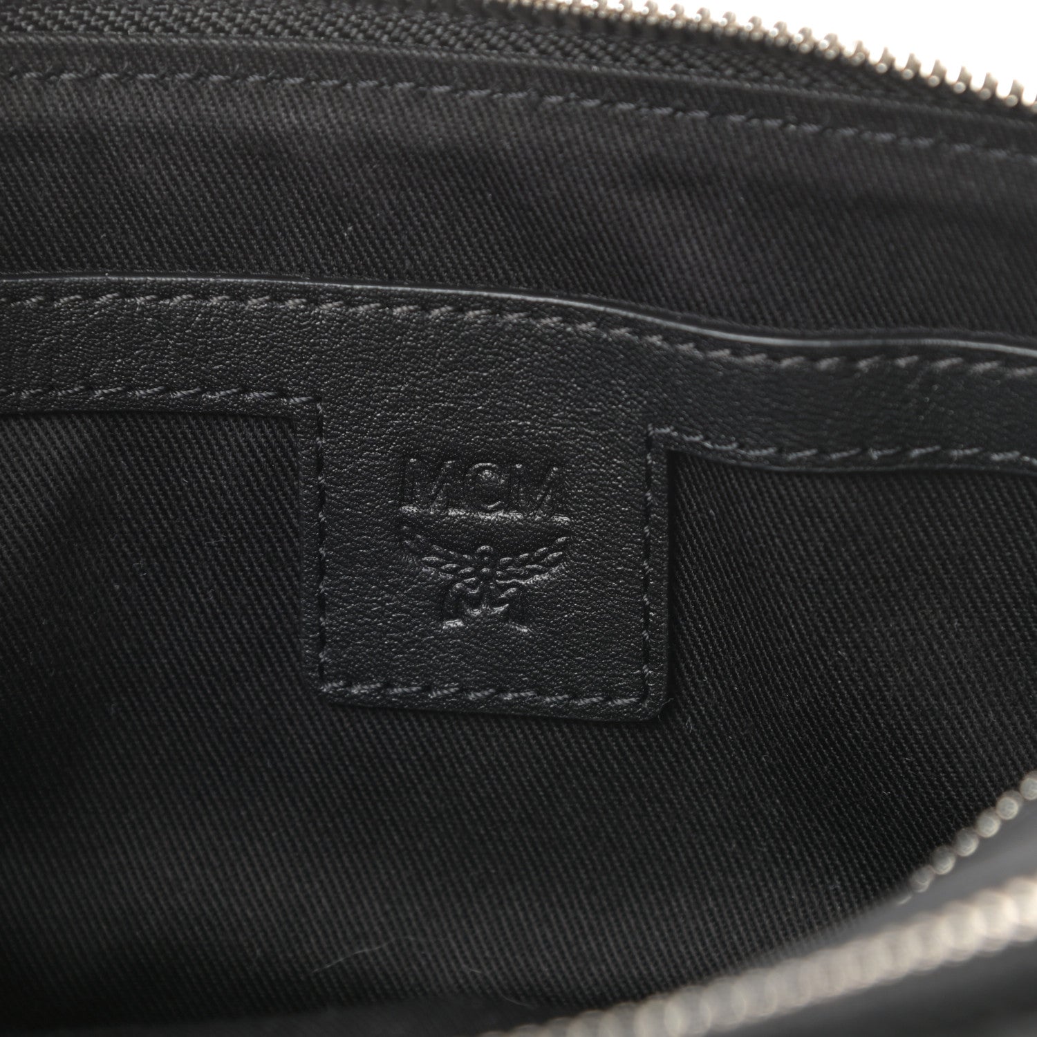 MCM Visetos Double Zip Camera Bag Black 7 of 11