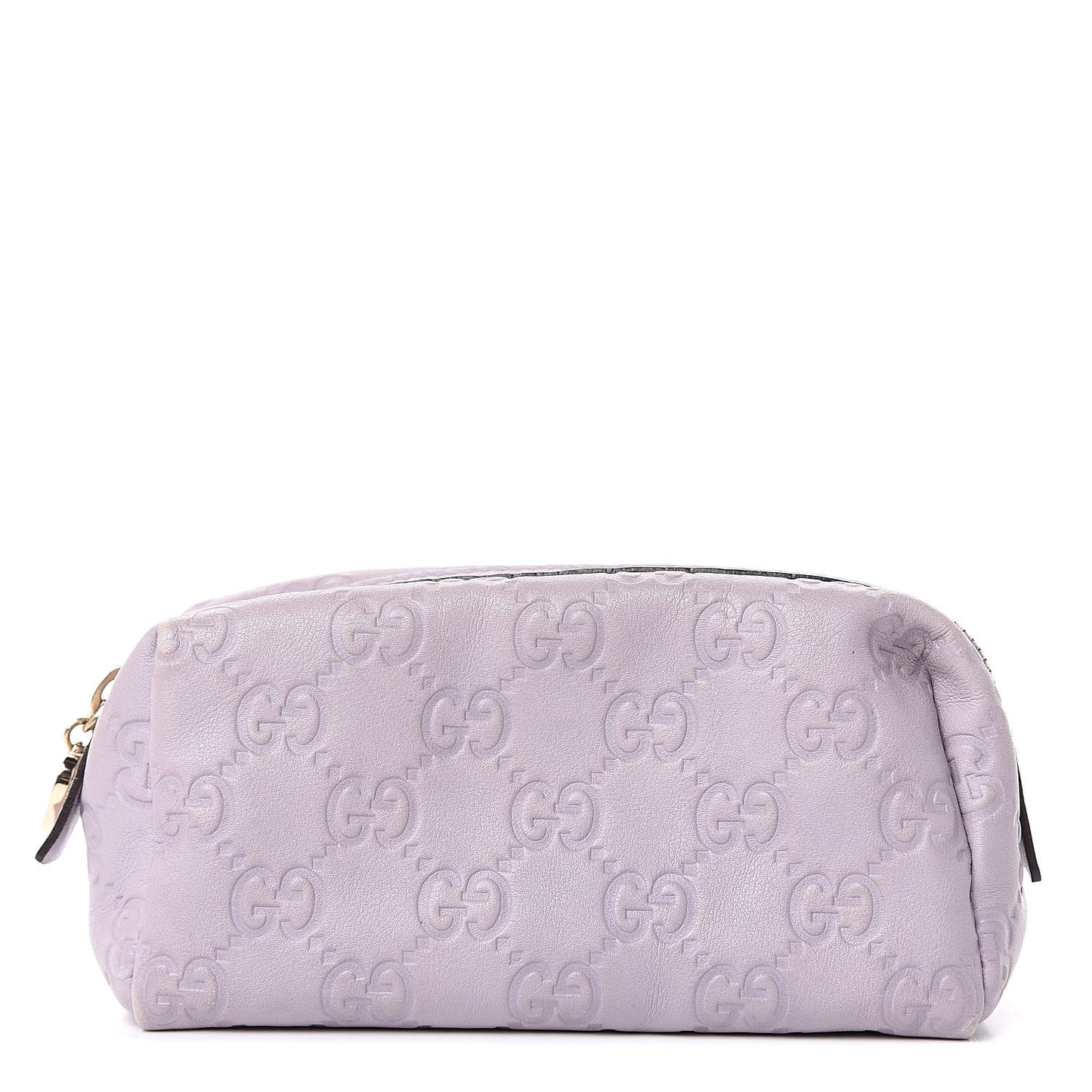 Guccissima Small Cosmetic Case Lilac