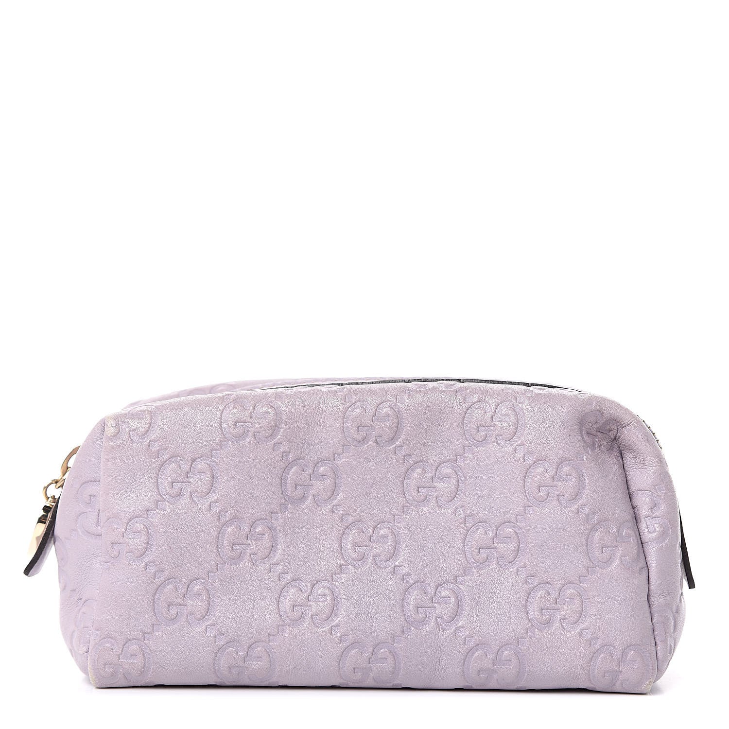 Gucci Guccissima Small Cosmetic Case Lilac 1 of 10