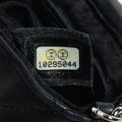 Chanel Lambskin Quilted Chain Phone Case Black 5 of 7