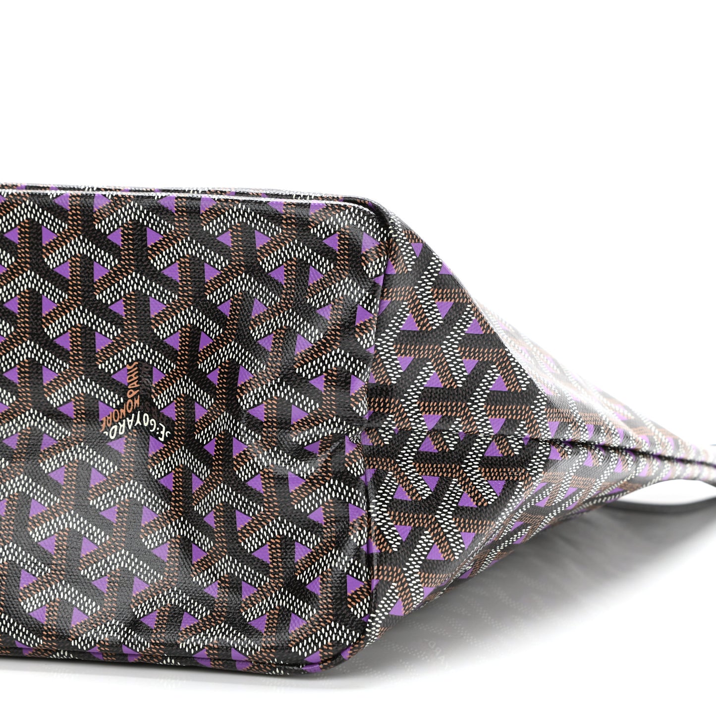 Goyardine Saint Louis Claire Voie PM Black Violet