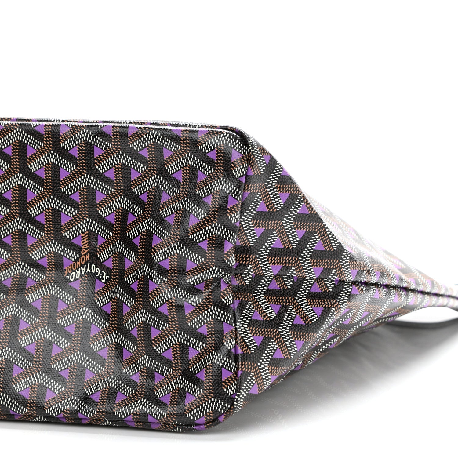 Goyard Goyardine Saint Louis Claire Voie PM Black Violet 11 of 11