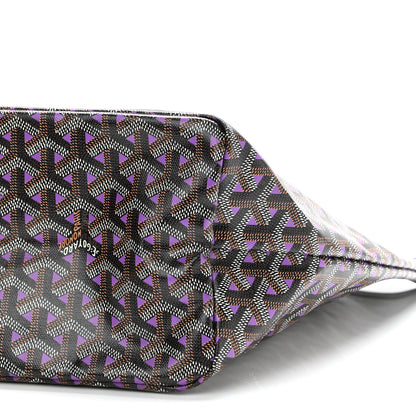 Goyard Goyardine Saint Louis Claire Voie PM Black Violet 11 of 11