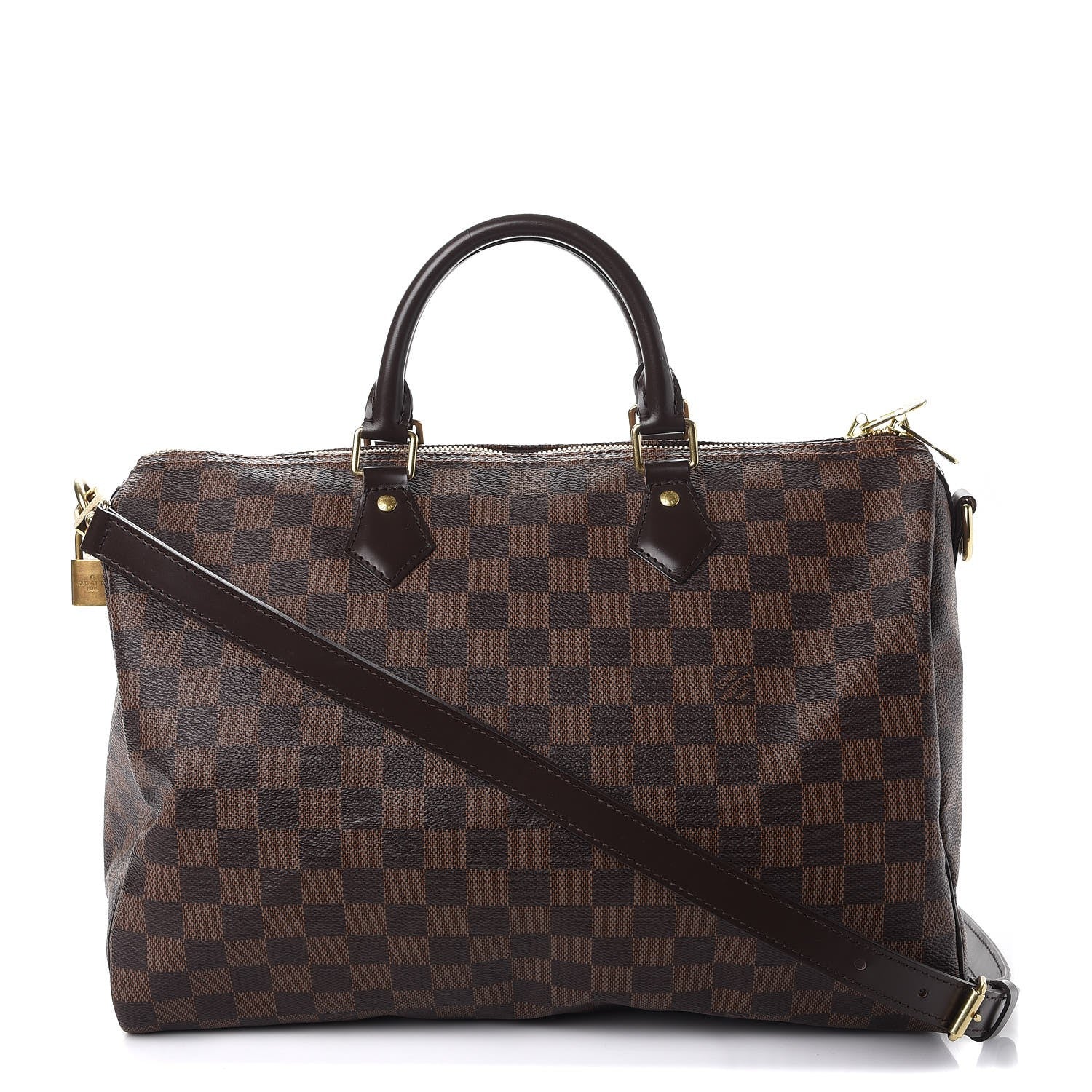 Louis Vuitton Damier Ebene Speedy Bandouliere 35 1 of 14