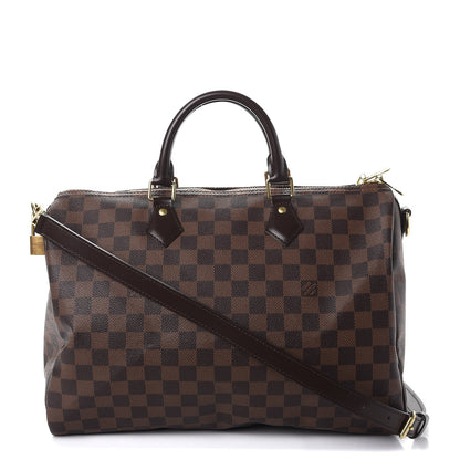 Louis Vuitton Damier Ebene Speedy Bandouliere 35 1 of 14