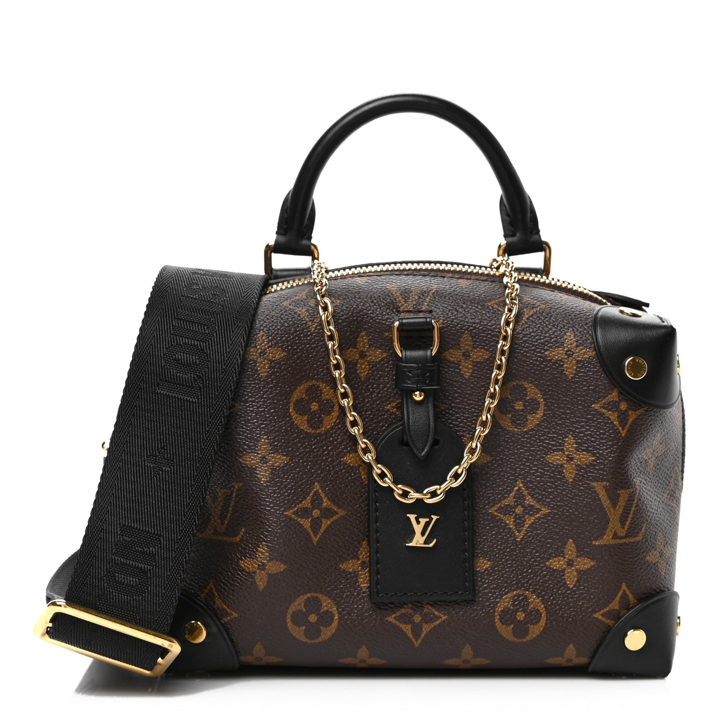 Monogram Petite Malle Souple Black