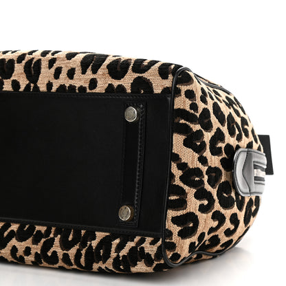 Louis Vuitton Jacquard Velvet Leopard Print Stephen Sprouse Speedy 8 of 9