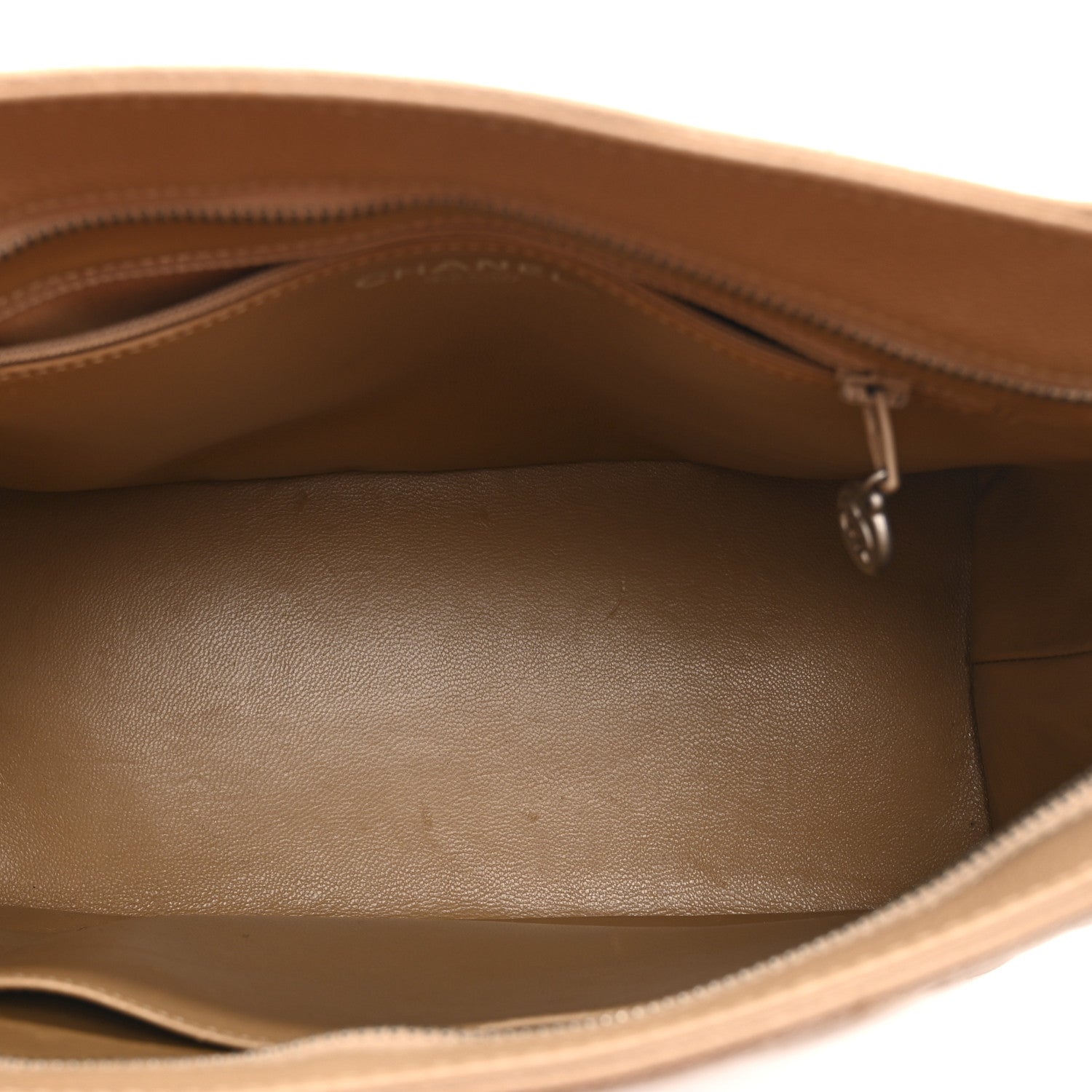 Chanel Caviar Quilted Medallion Tote Beige 5 of 15