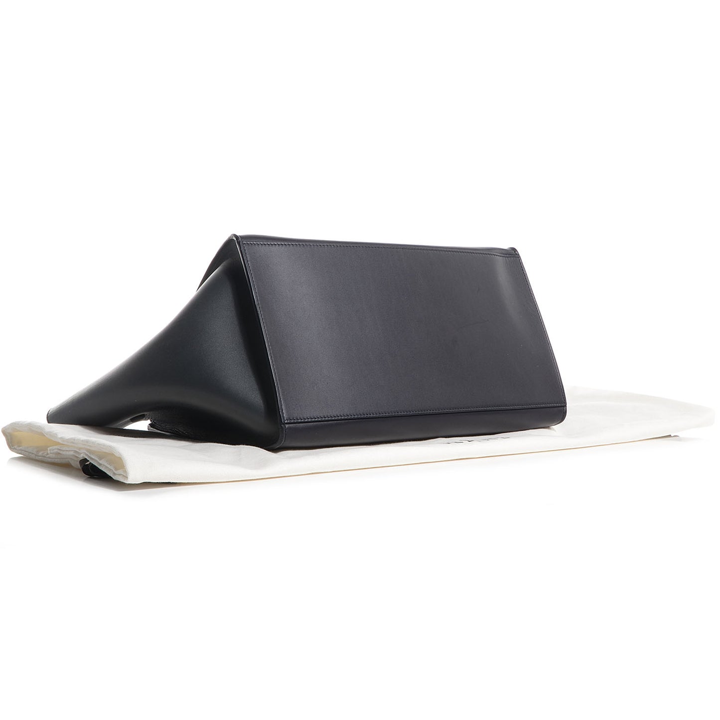 Calfskin Large Tri-Color Trapeze Anthracite