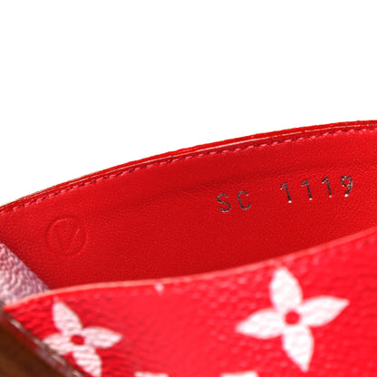 Louis Vuitton Monogram Escale Palma Sandals 37.5 Rouge 7 of 7