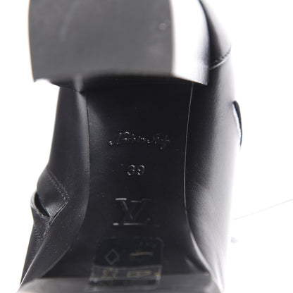 Louis Vuitton Calfskin Star Trail Ankle Boots 39 Black 9 of 10