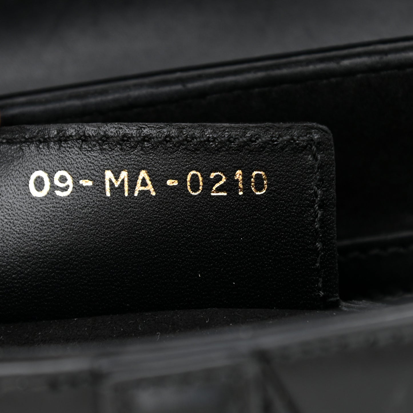 Calfskin Saddle Bag Black