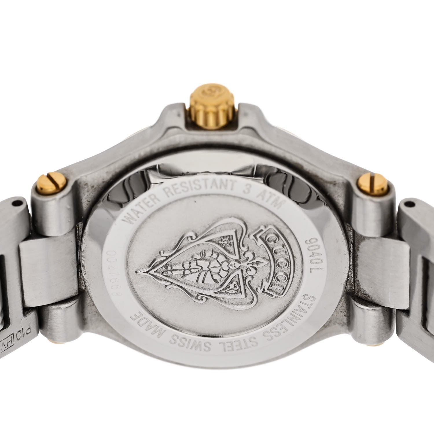 Gucci Stainless Steel 26mm 9040L Two Tone Quartz Watch Black 4 of 4