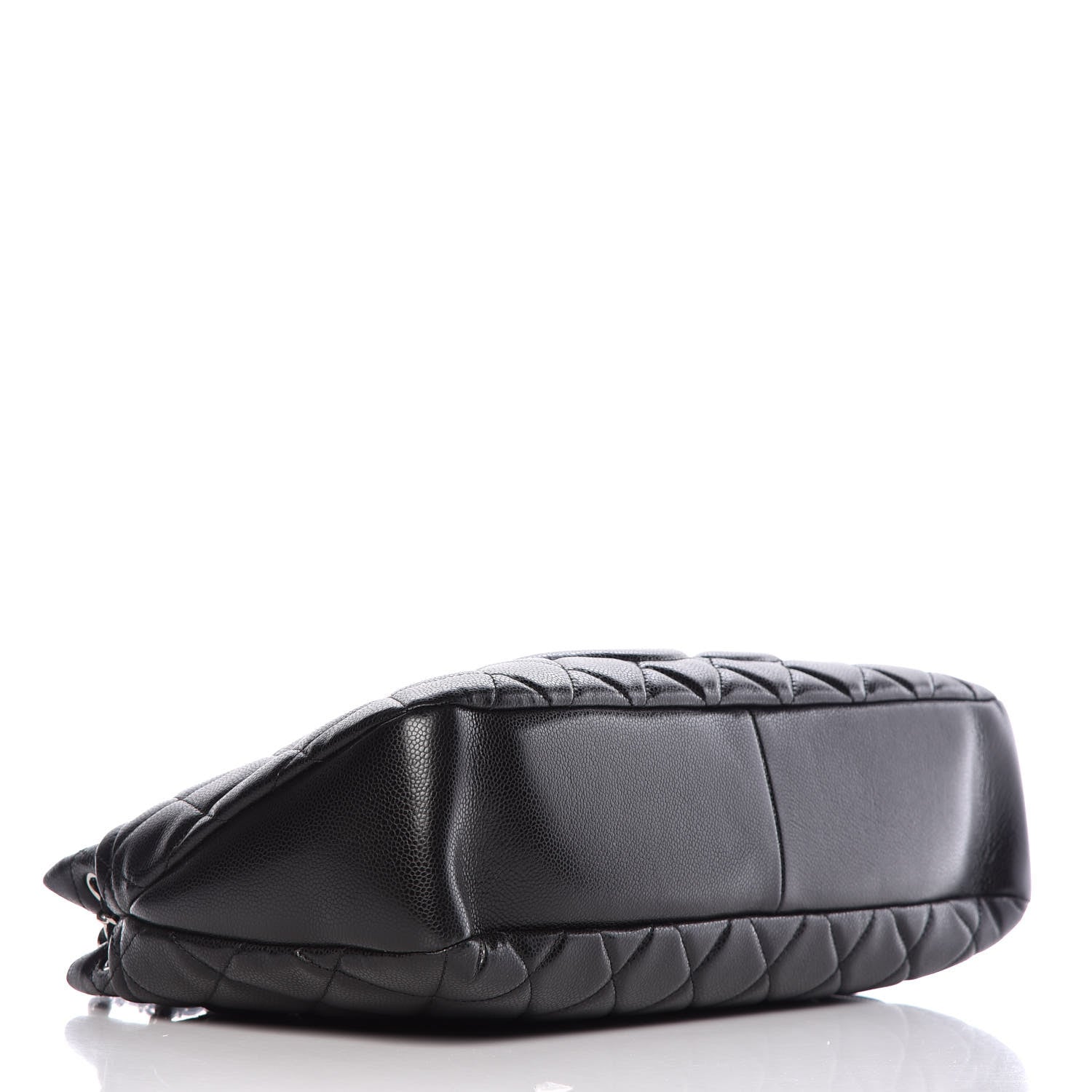 Chanel Caviar Quilted CC Timeless Soft Tote Black 4 of 11