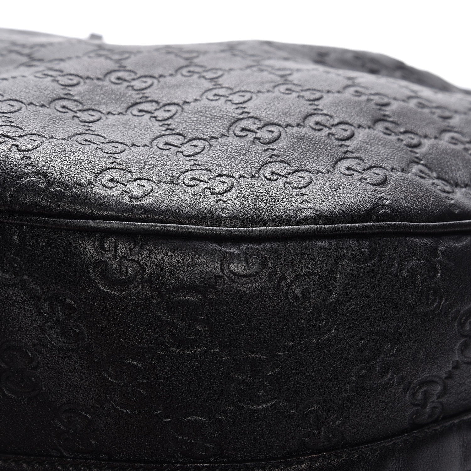 Gucci Guccissima Large GG Twins Hobo Black 11 of 12