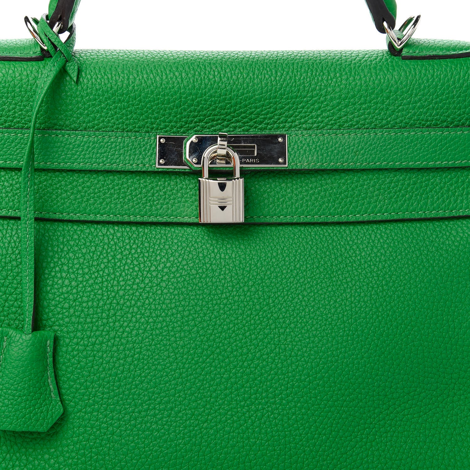 Hermes Togo Kelly Retourne 32 Bambou 10 of 11
