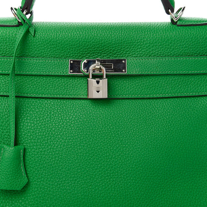 Hermes Togo Kelly Retourne 32 Bambou 10 of 11