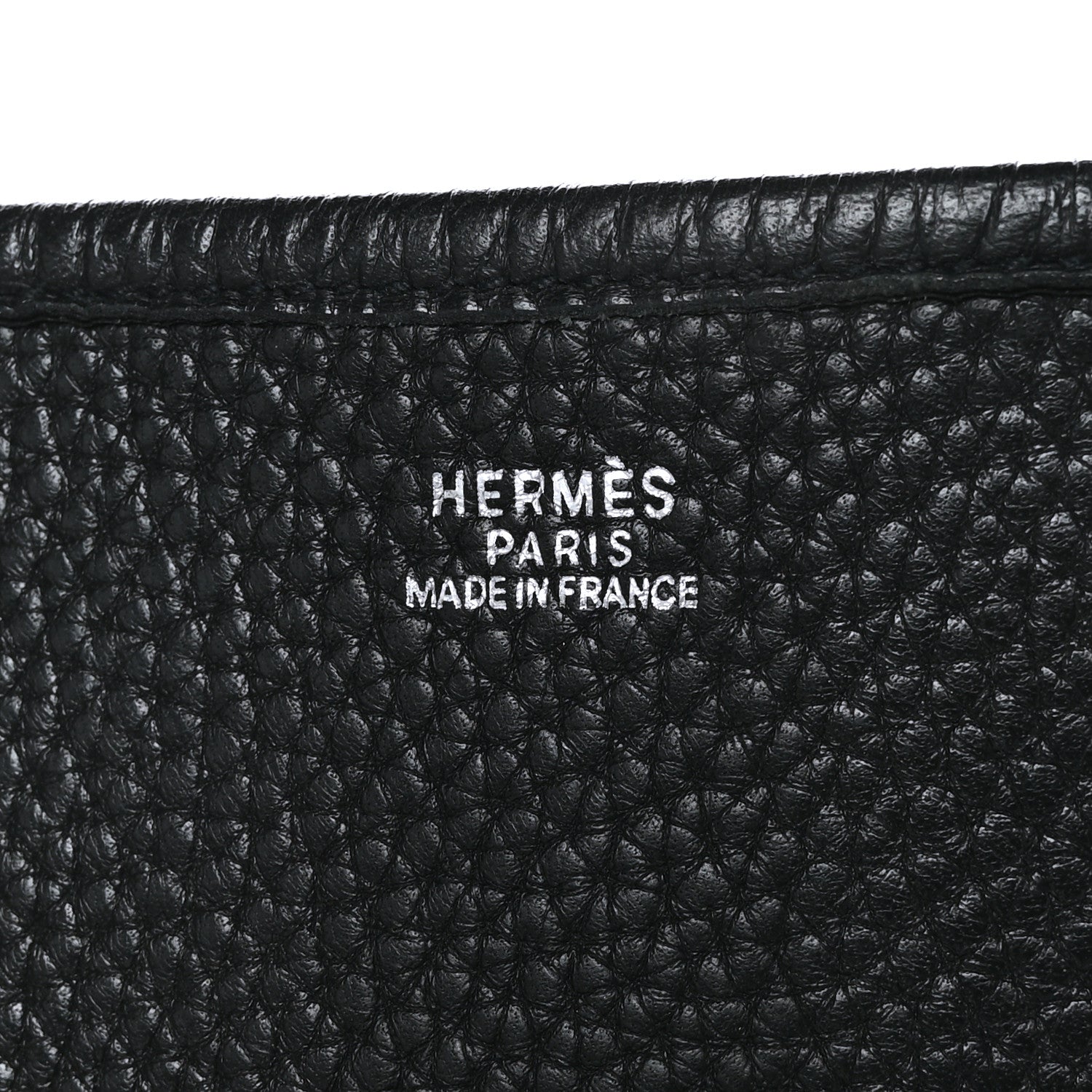 Hermes Taurillon Clemence Evelyne III TGM Black 5 of 8