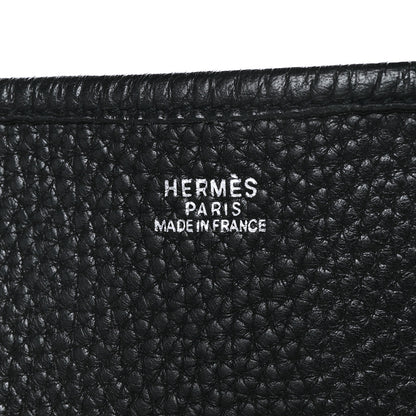 Hermes Taurillon Clemence Evelyne III TGM Black 5 of 8