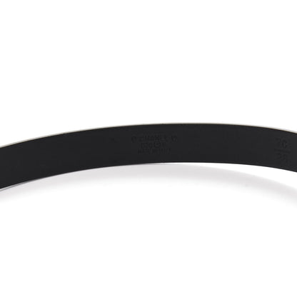 Chanel Calfskin CC Pearl Chain Belt 70 28 Black 6 of 9