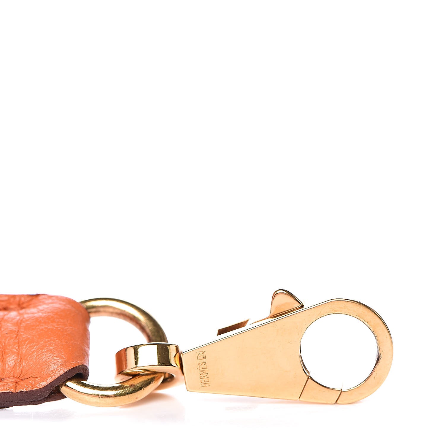 Hermes Taurillon Clemence Kelly Retourne 32 Orange 28 of 33