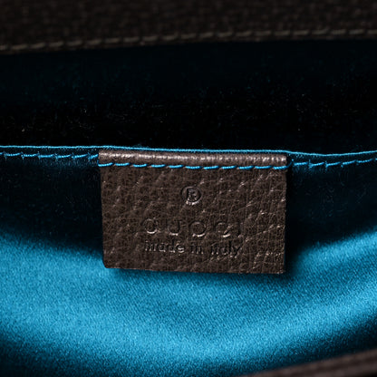 Gucci GG Supreme Monogram Web Small Ophidia Chain Shoulder Bag Brown 6 of 10