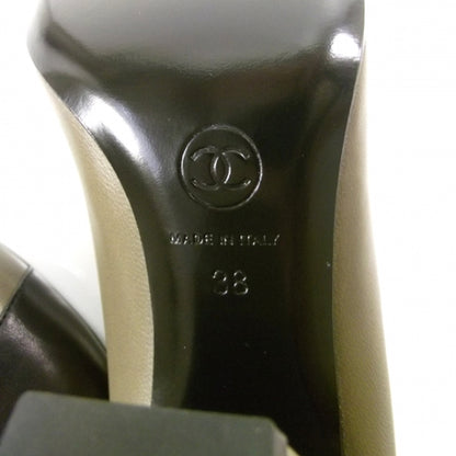 Chanel Leather Heels 38 7 of 8