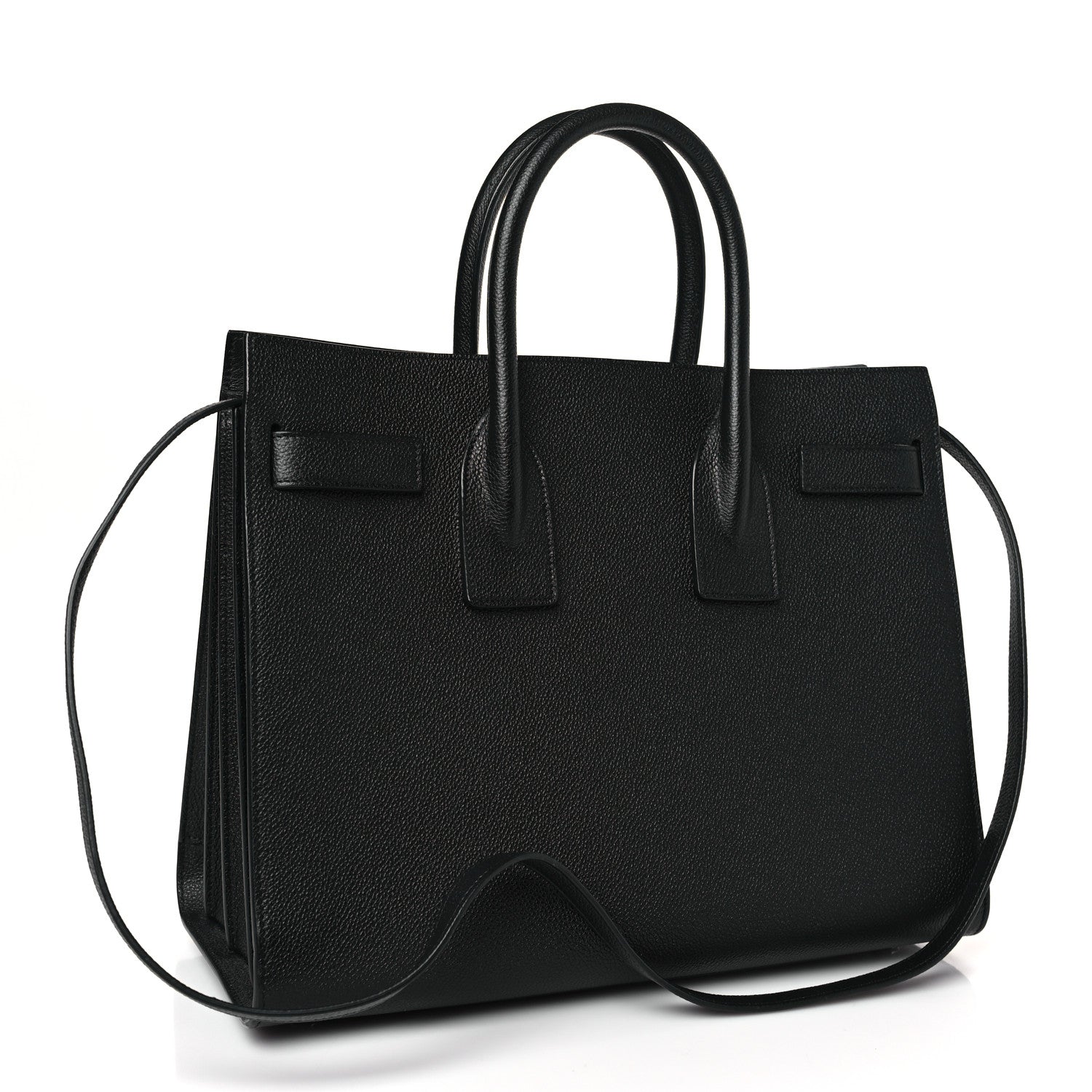 Saint Laurent Grain De Poudre Small Sac De Jour Black 4 of 9