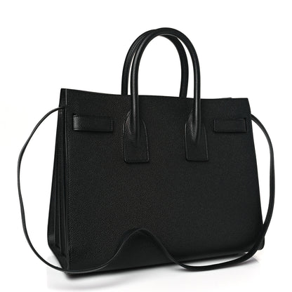 Saint Laurent Grain De Poudre Small Sac De Jour Black 4 of 9