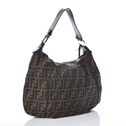Fendi Zucca Chef Hobo Tobacco 3 of 11