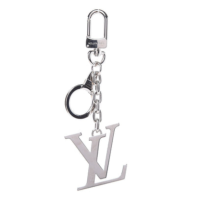Louis Vuitton LV Facettes Bag Charm Key Holder Silver 1 of 3