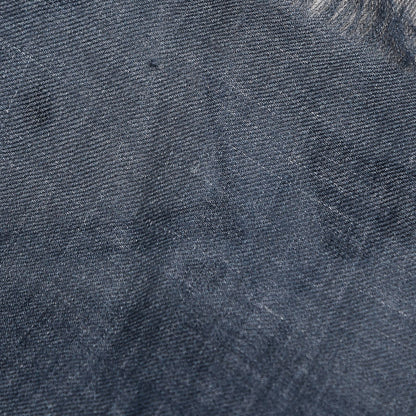 Chanel Cashmere CC Cinema Scarf Blue White 7 of 9