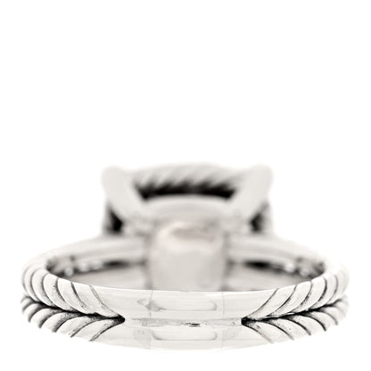 David Yurman Sterling Silver Diamond 14mm Chatelaine Pave Ring 62 10 3 of 4