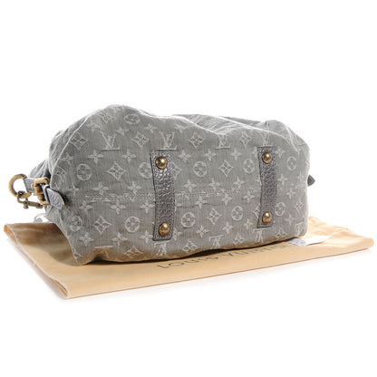 Louis Vuitton Denim Neo Cabby MM Grey 4 of 7