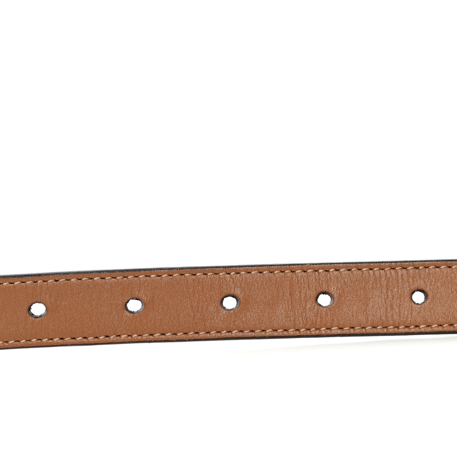 Gucci Moon Calfskin Double G Belt 80 32 Natural Tan 5 of 5