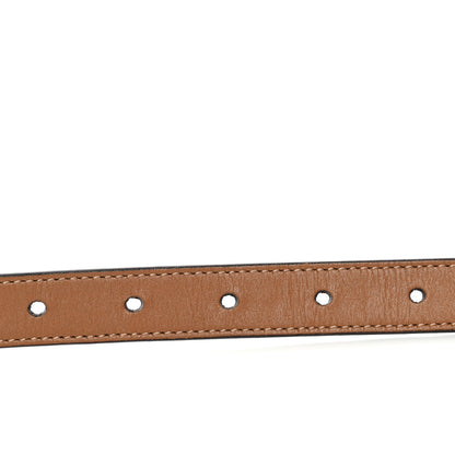 Gucci Moon Calfskin Double G Belt 80 32 Natural Tan 5 of 5