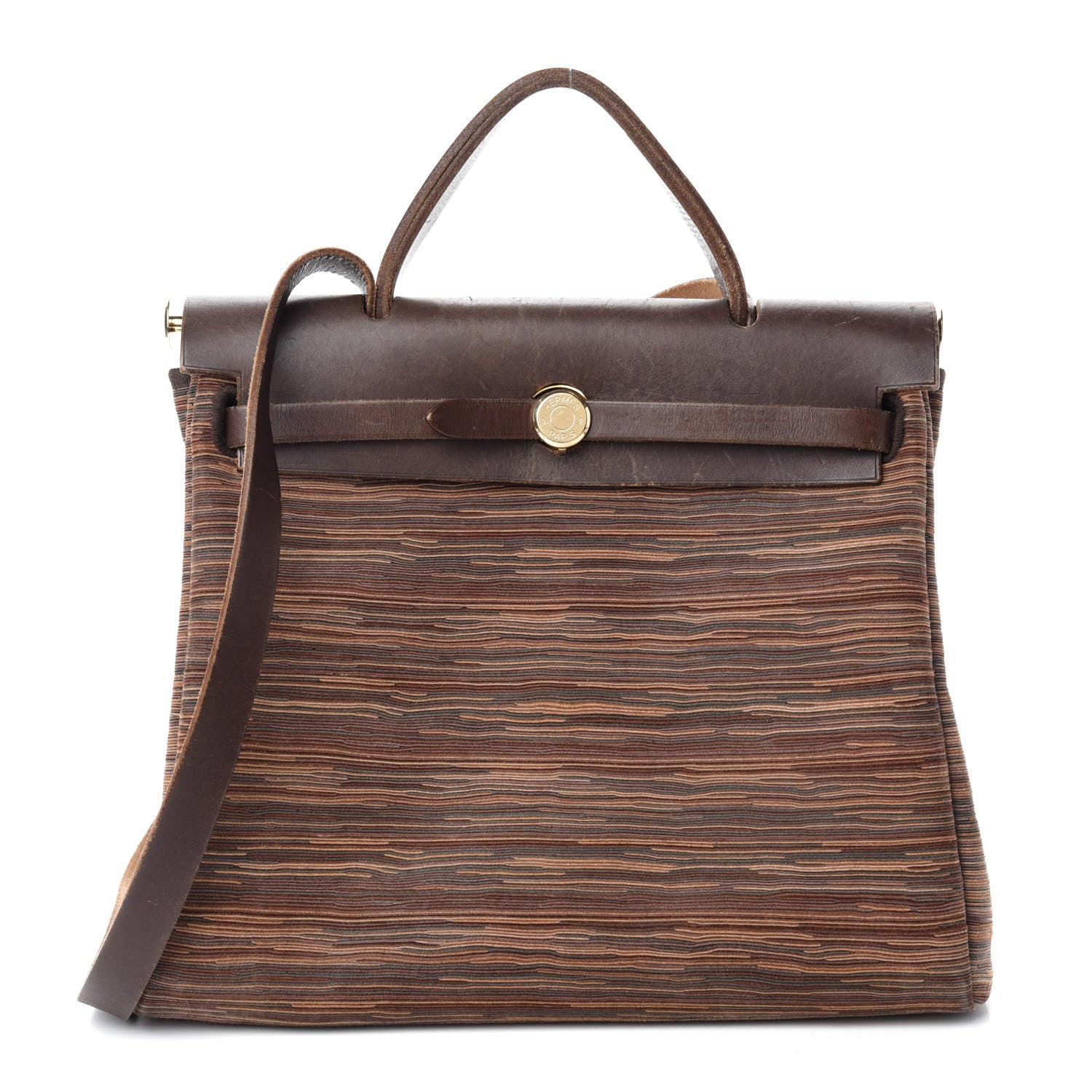 Hermes Vache Hunter Vibrato Herbag 30 PM Ebene 1 of 16