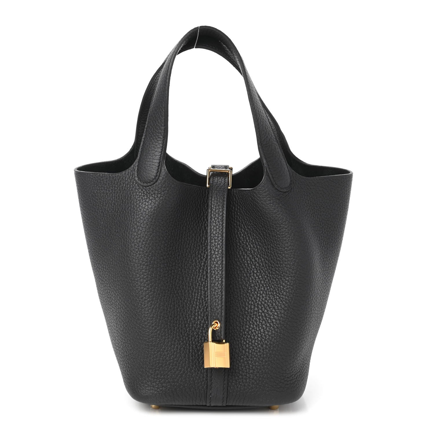 Hermes Taurillon Clemence Picotin Lock 18 PM Black 1 of 11