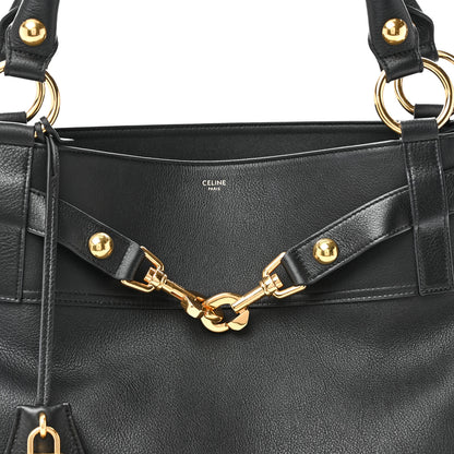 Celine Supple Calfskin Medium Annabel Black 7 of 9