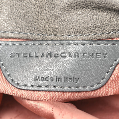 Stella McCartney Shaggy Deer Mini Falabella Fold Over Tote Light Grey 6 of 9