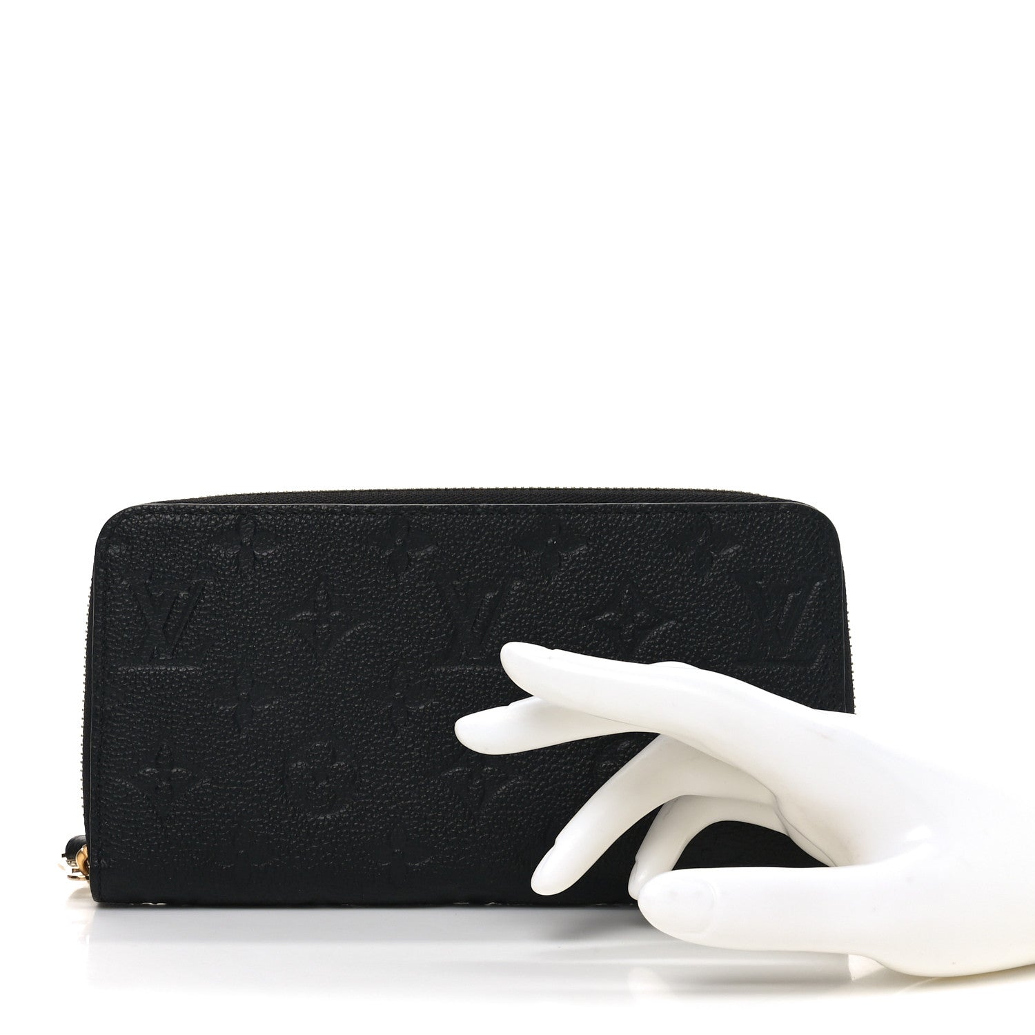 Louis Vuitton Empreinte Zippy Wallet Black 2 of 6