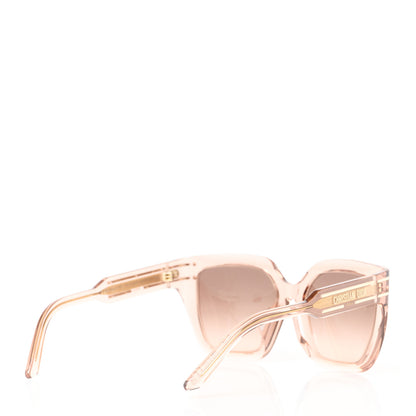 Christian Dior Acetate Diorsignature S10F Square Sunglasses Transparent Pink 4 of 9