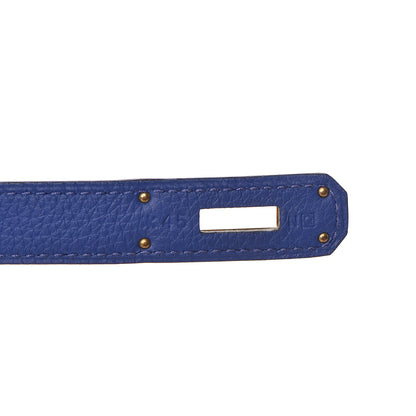Hermes Togo Kelly Retourne 32 Bleu Electrique 23 of 33