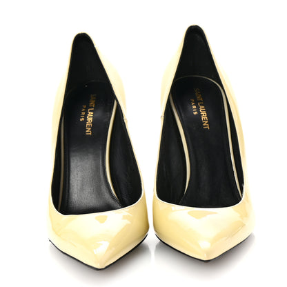 Saint Laurent Patent Opyum 110 Pumps 40 Lemon 3 of 9